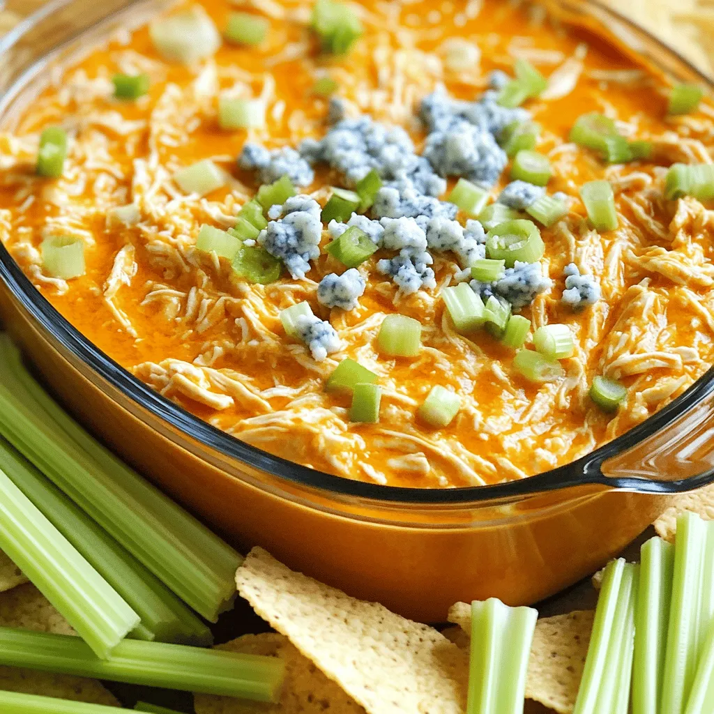 Slow Cooker Buffalo Chicken Dip Einfaches Rezept