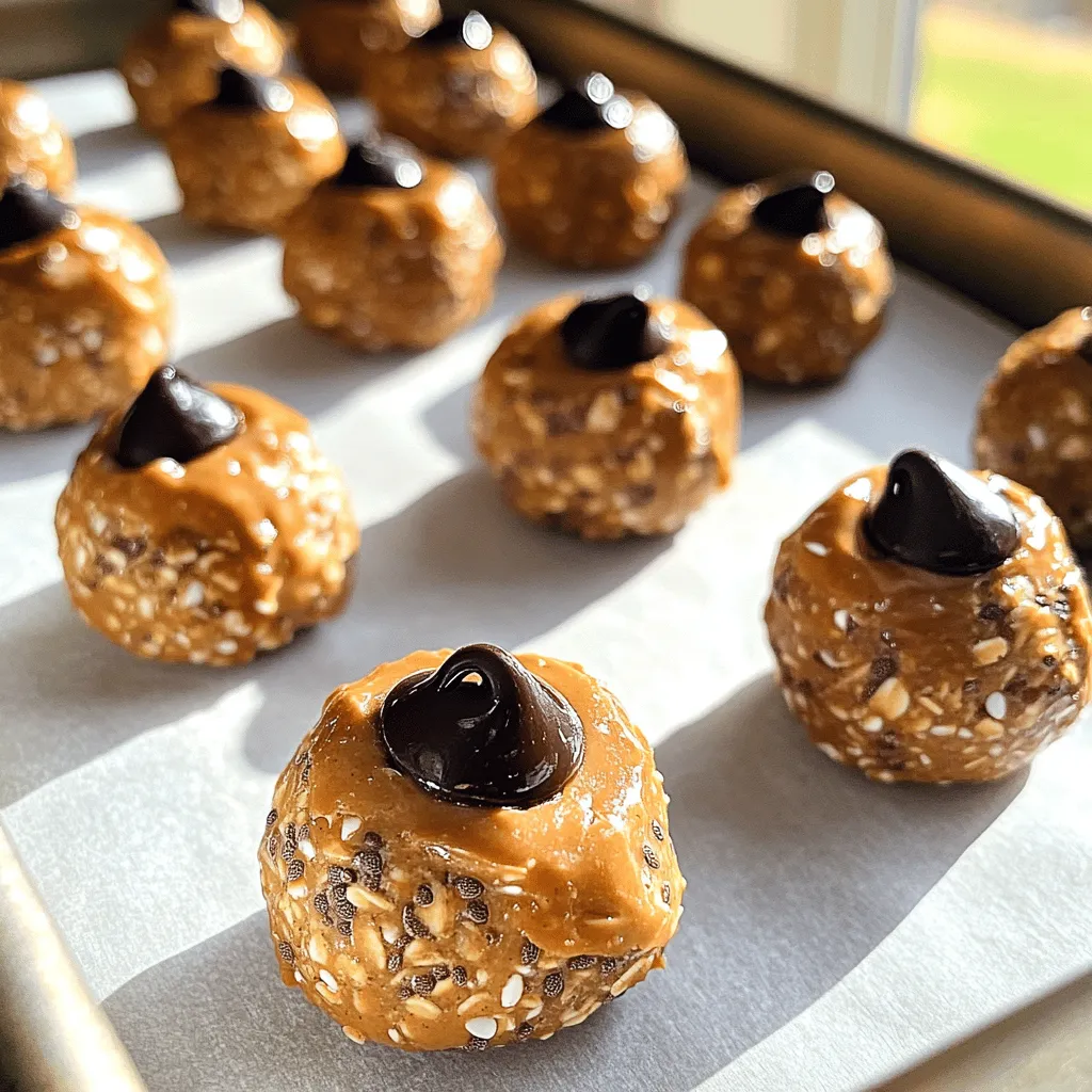 Peanut Butter Cup Energy Bites Gesund und Lecker