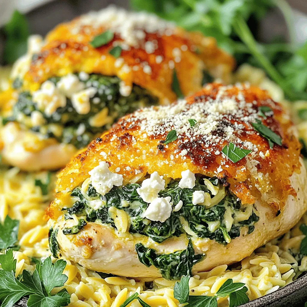Spinach Feta Stuffed Chicken Breast Köstliches Rezept