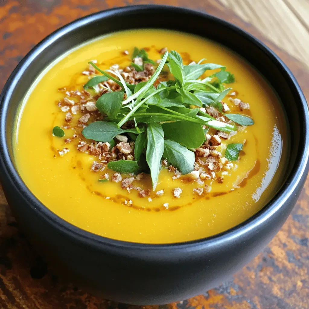 Um eine köstliche Kürbiscremesuppe zu machen, benötigst du frische Zutaten. Für das Rezept brauchst du 1 kg Hokkaido-Kürbis, eine große Zwiebel, zwei Knoblauchzehen, einen Liter Gemüsebrühe und 200 ml Kokosmilch. Vergiss nicht das Olivenöl, Kreuzkümmel, Zimt, Salz und Pfeffer. Du wirst auch 100 g Kürbiskerne benötigen. Optional kannst du einen Esslöffel Honig hinzufügen.