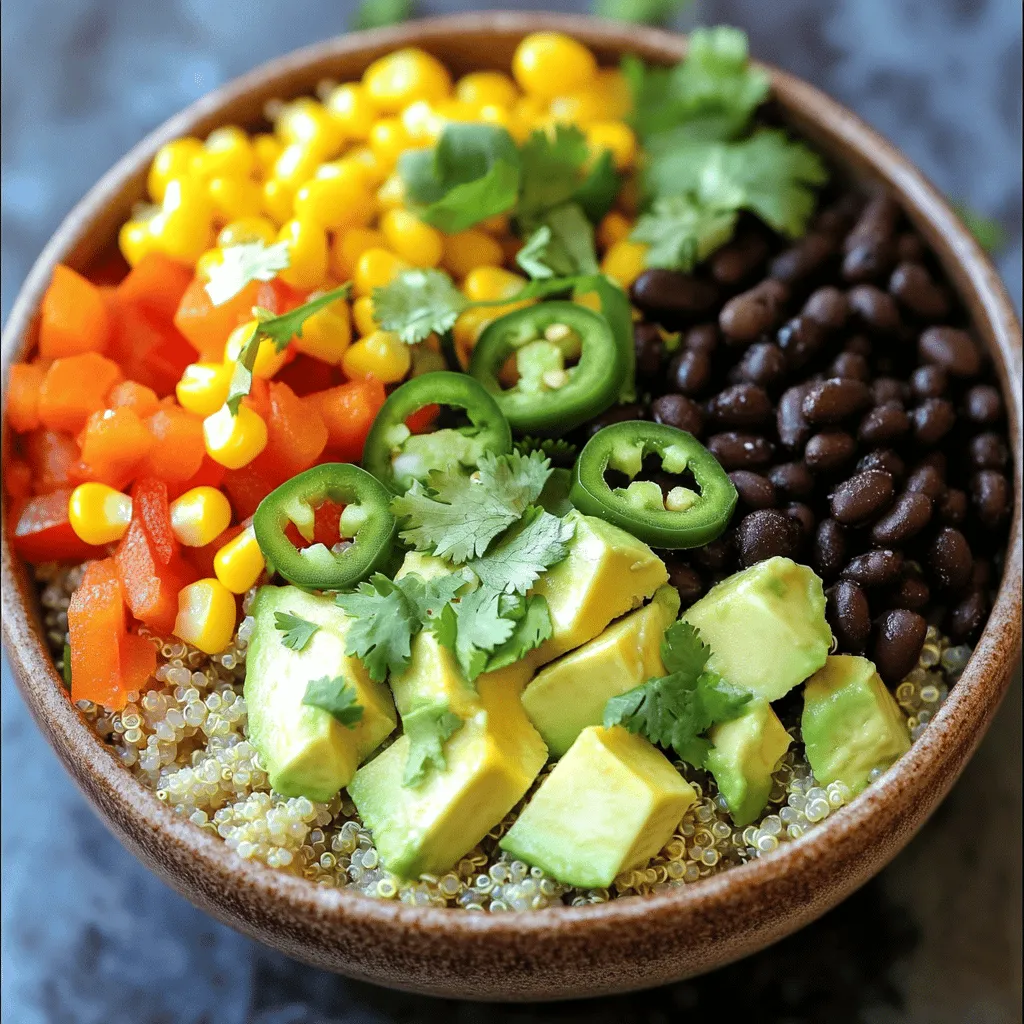 Vegan Burrito Bowls Nährstoffreich und Einfach Zubereiten