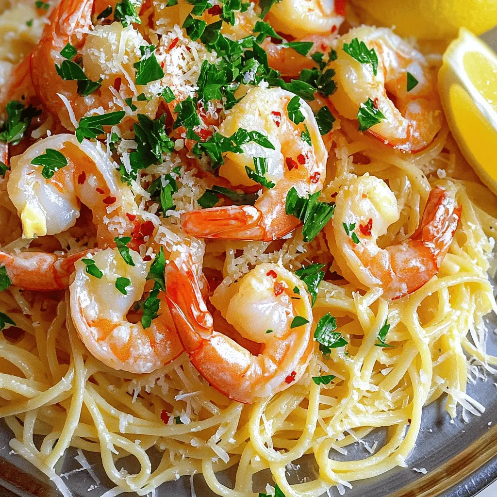 Shrimp Scampi Made Easy Schnelle und köstliche Mahlzeit