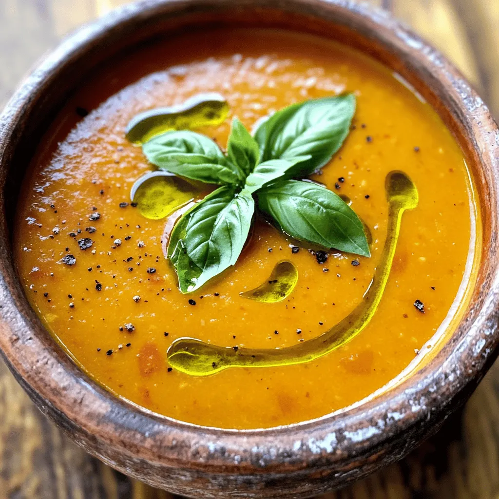 Roasted Garlic Tomato Soup Köstlich leicht genießen