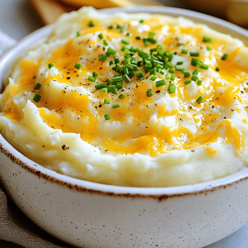 Cheesy Garlic Mashed Potatoes Stimmig Und Einfach