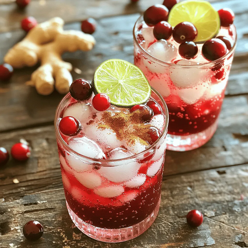 Cranberry Spice Refresher Erfrischend und Gesund