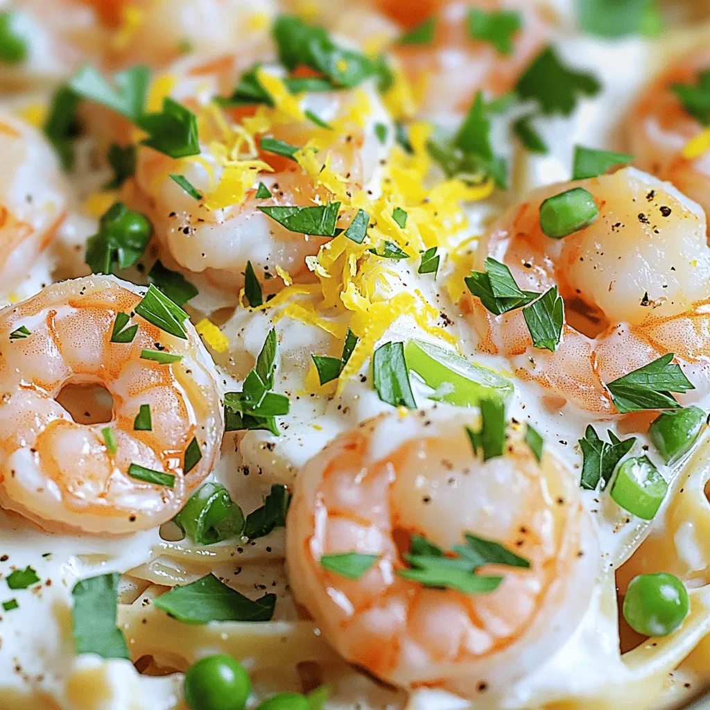 Cremige Knoblauchgarnelen Schnelles und köstliches Rezept