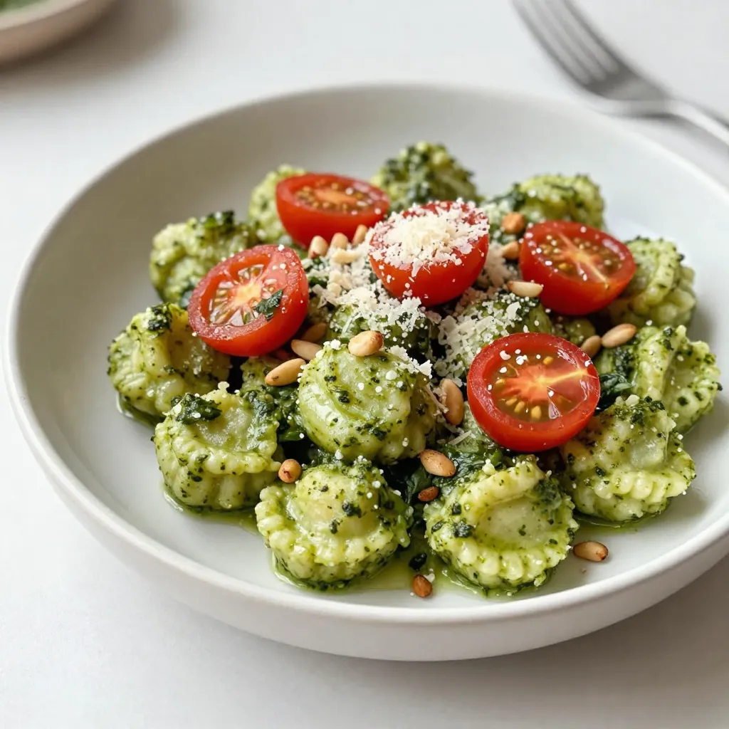 Crema Pesto Gnocchi Schnelles und Leckeres Gericht