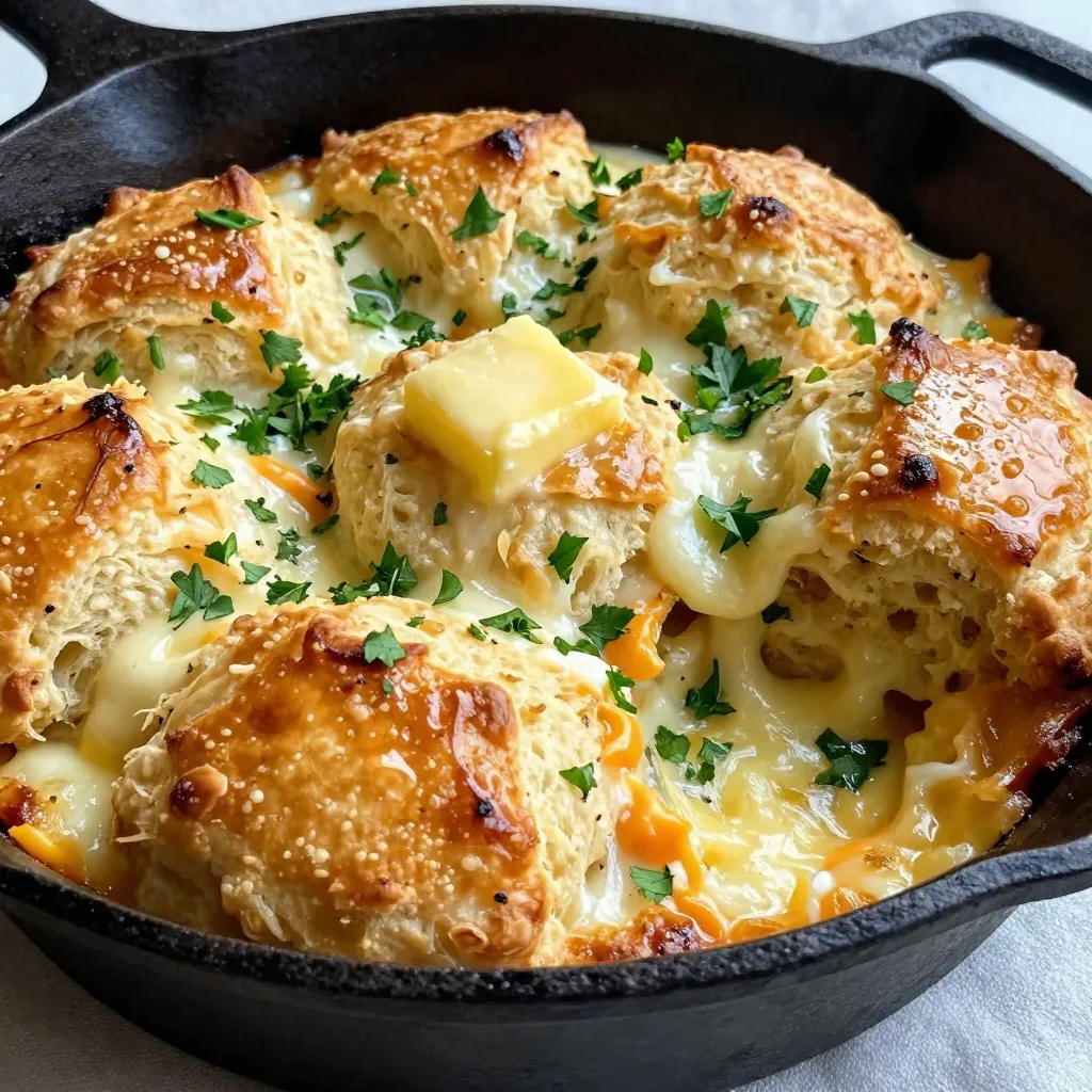 Käse-Knoblauch-Zupfbrote Einfach und Lecker Genießen