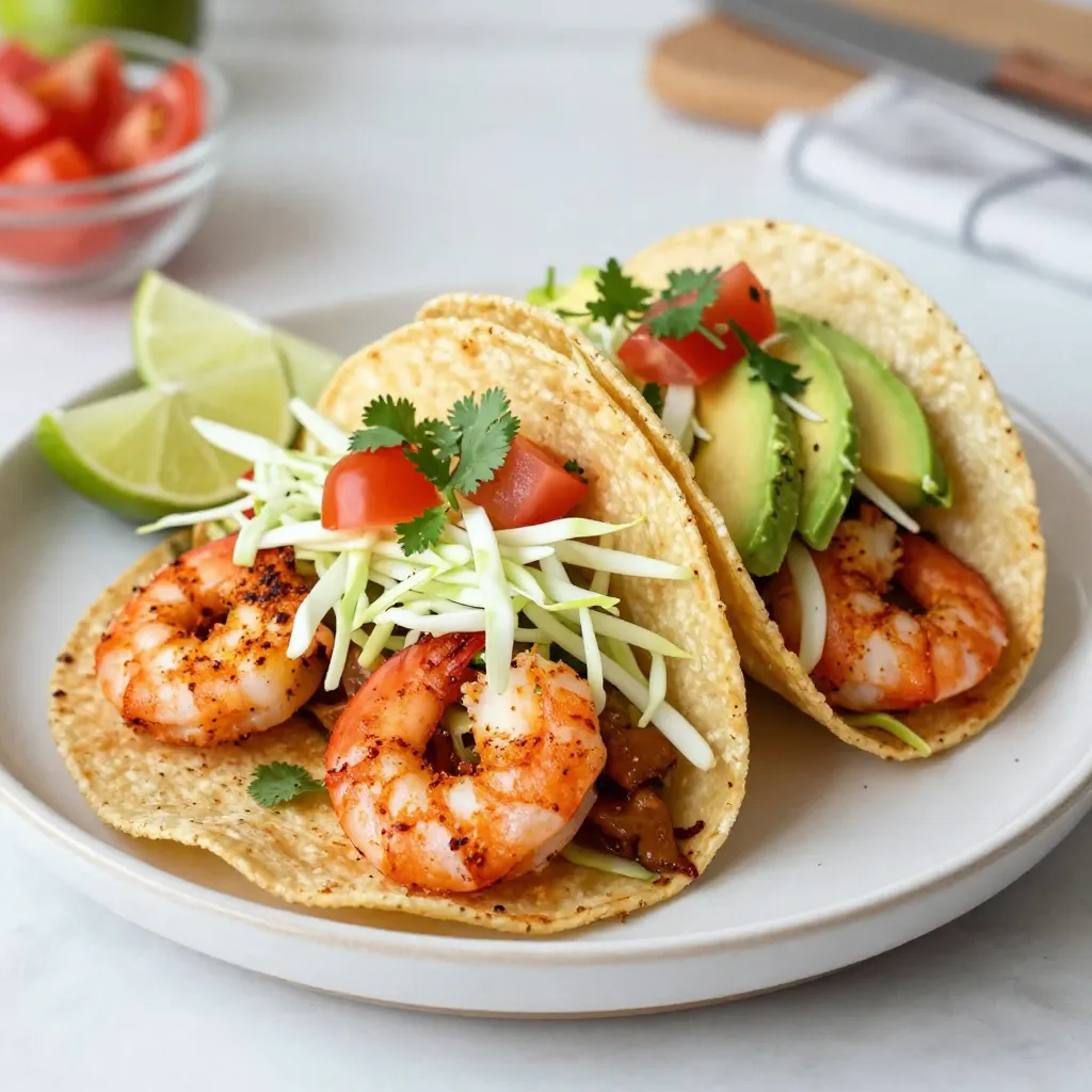 Spicy Cajun Shrimp Tacos Einfach und Lecker Genuss