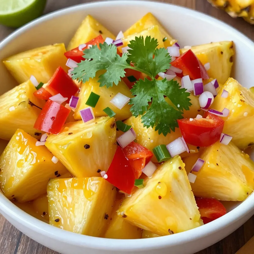Mango Pineapple Salsa fruchtig und erfrischend genießen