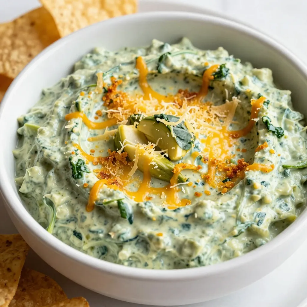 Creamy Spinach Artichoke Dip Verlockend Einfach Rezept
