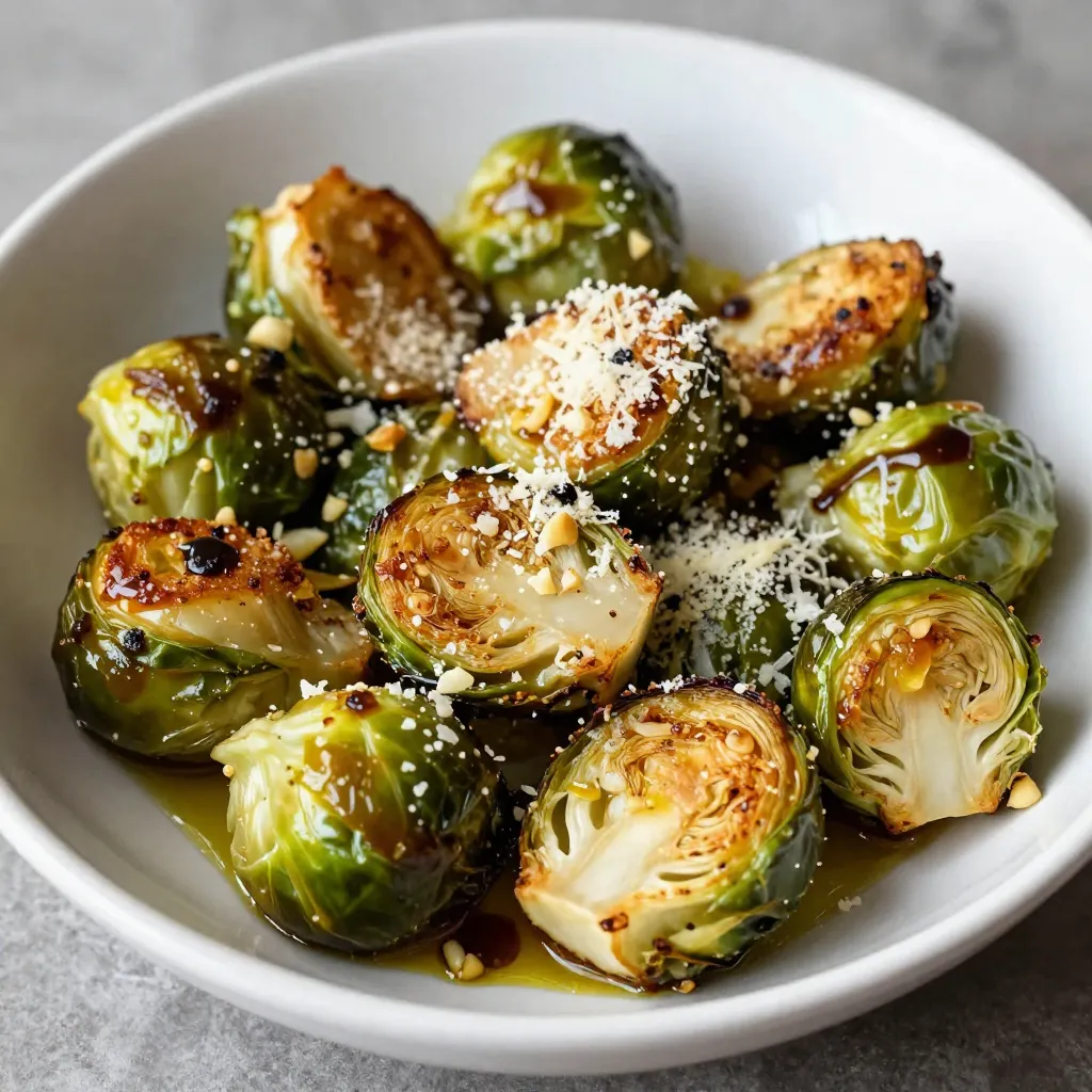 Knoblauch Parmesan Rosenkohl Geschmacksvoll und Einladend