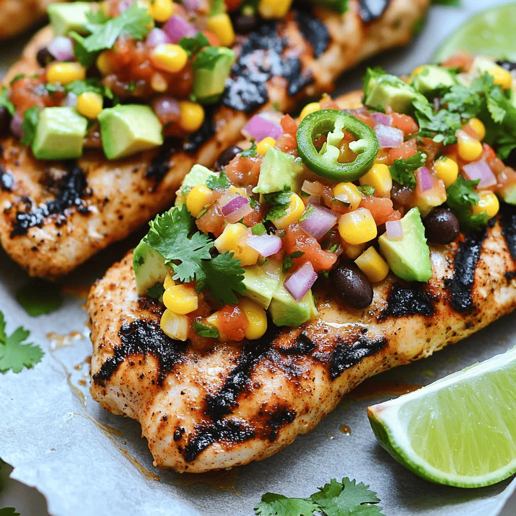 Salsa Fresca Chicken mit frischen Aromen zubereiten