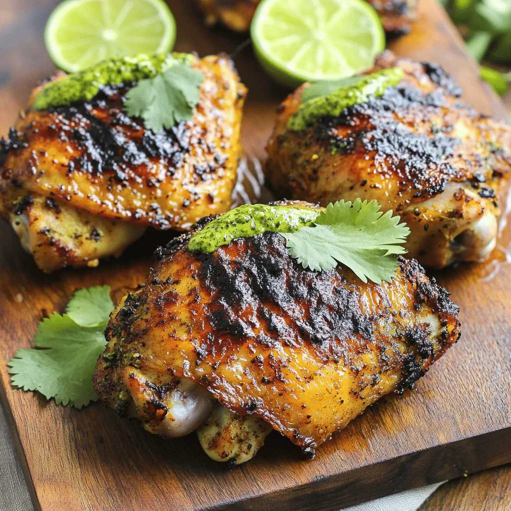 Leckeres Peruanisches Hähnchen mit Grüner Sauce