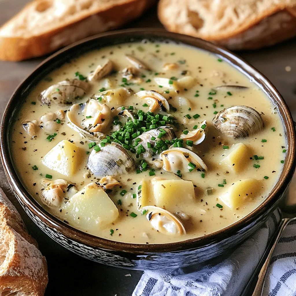 New England Clam Chowder Einfaches Rezept für Genießer
