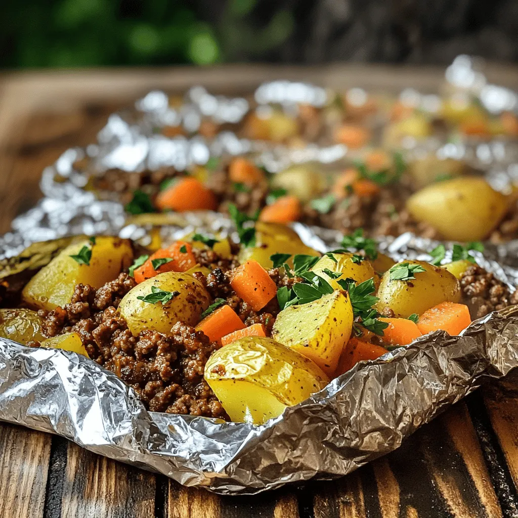 Grilled Hobo Dinner Packets Einfach und Lecker Zubereiten