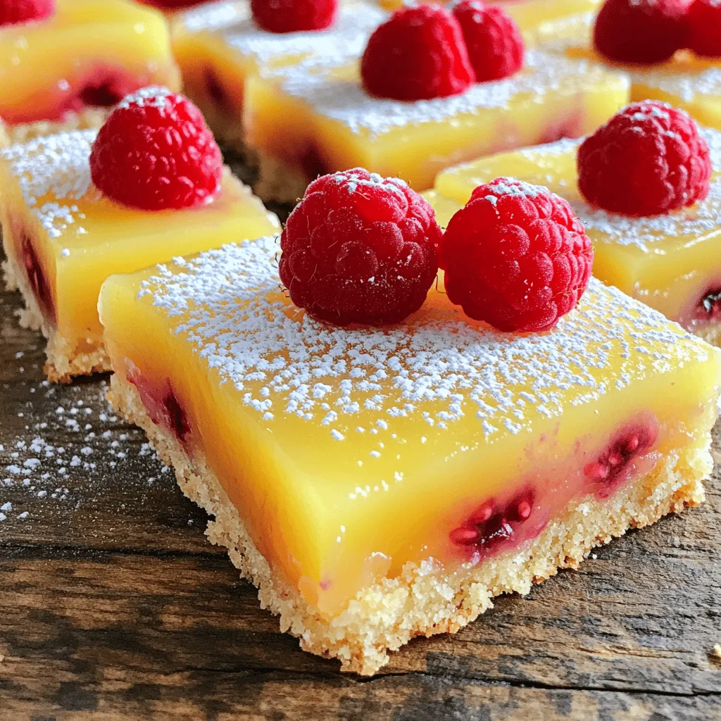 Raspberry Lemonade Bars Köstlich und Fruchtig Genießen