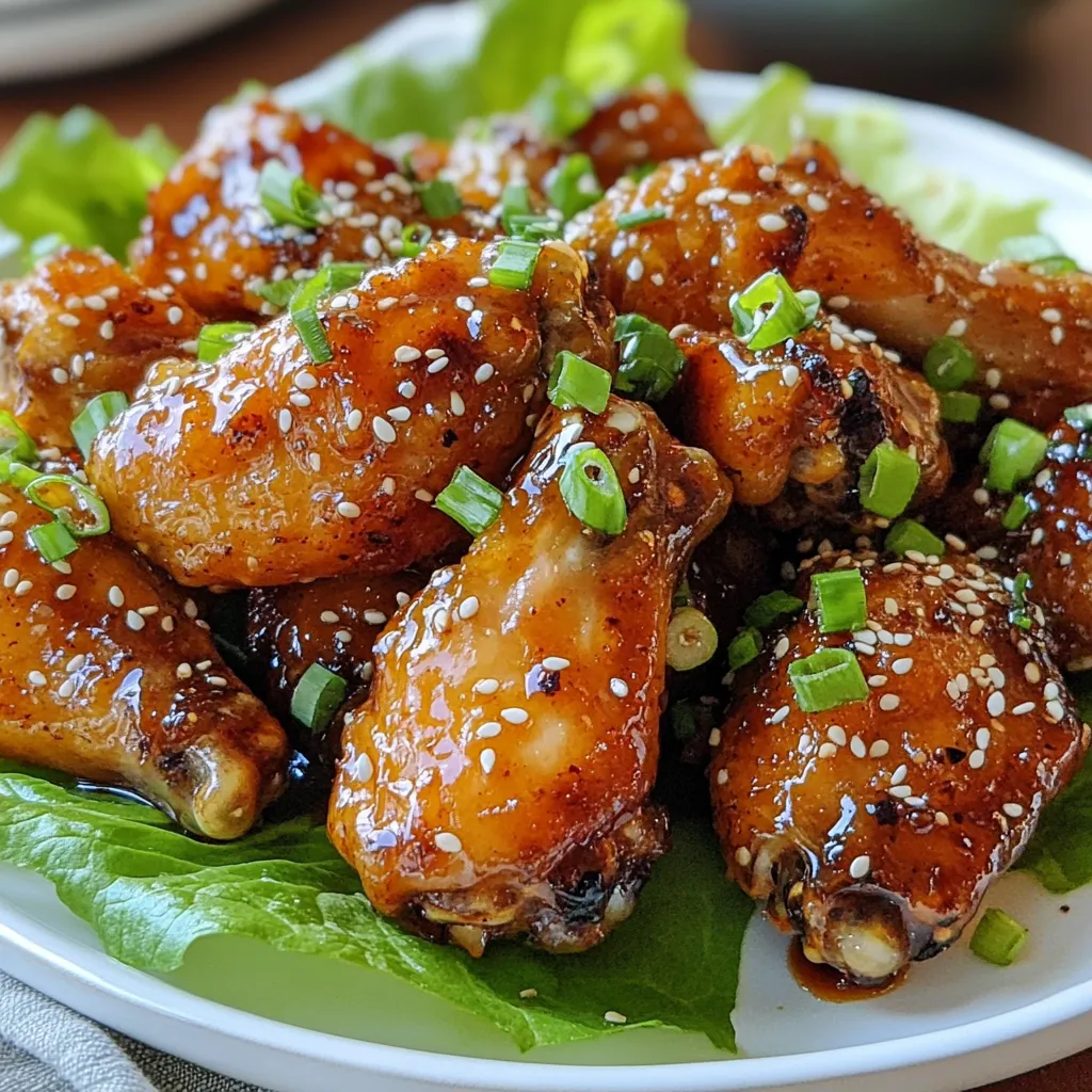Sesame Honey Chicken Wings Lecker und Einfach Zubereiten