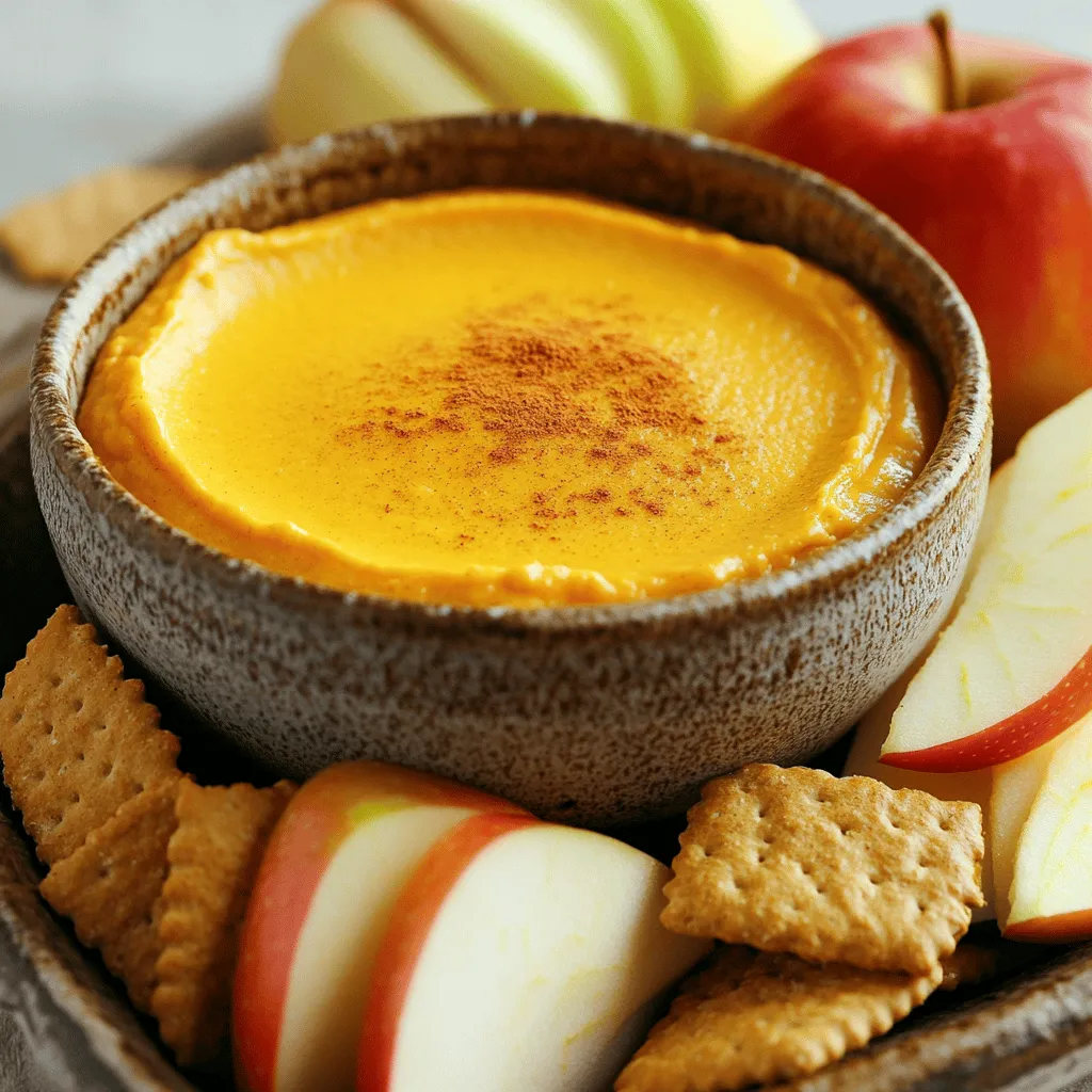 Kürbisgewürz-Cheesecake-Dip cremig und lecker genießen