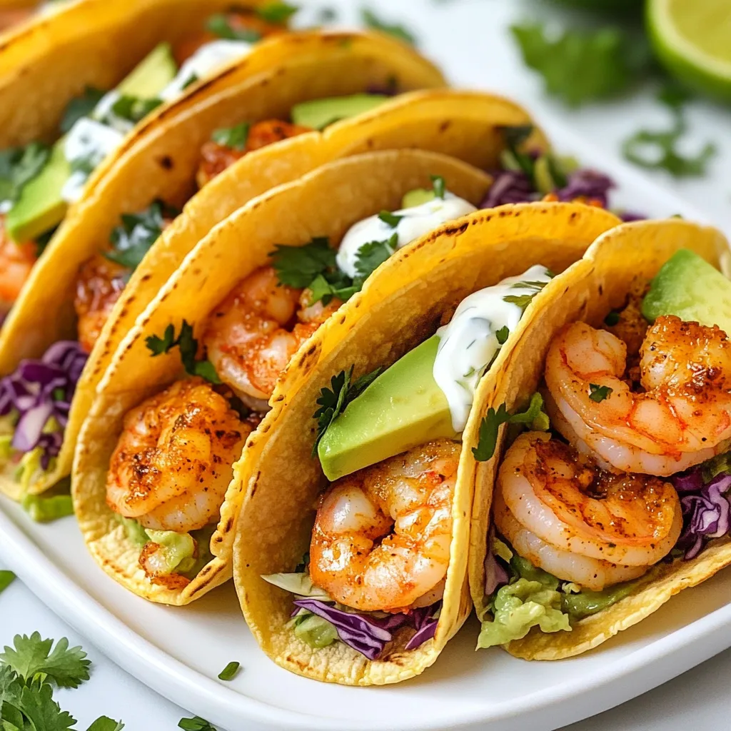 Cajun Shrimp Tacos Lecker und Einfach Zubereiten
