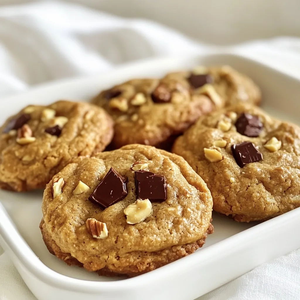 Erdnussbutter-Bananen-Frühstückskekse Genussmoment