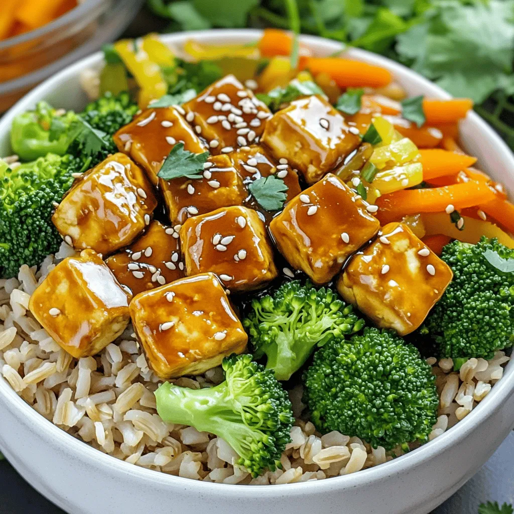 Teriyaki Tofu Buddha Bowls voller Geschmack und Nährstoffe