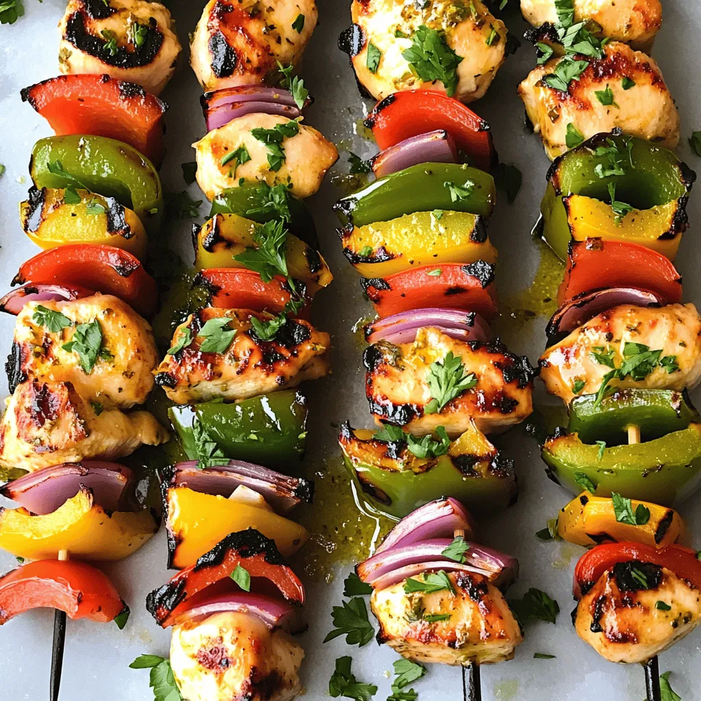 Einfache griechische Hähnchenspieße für jeden Anlass