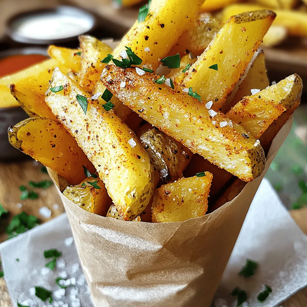 Knusprige Ofen Baked French Fries Einfache Anleitung