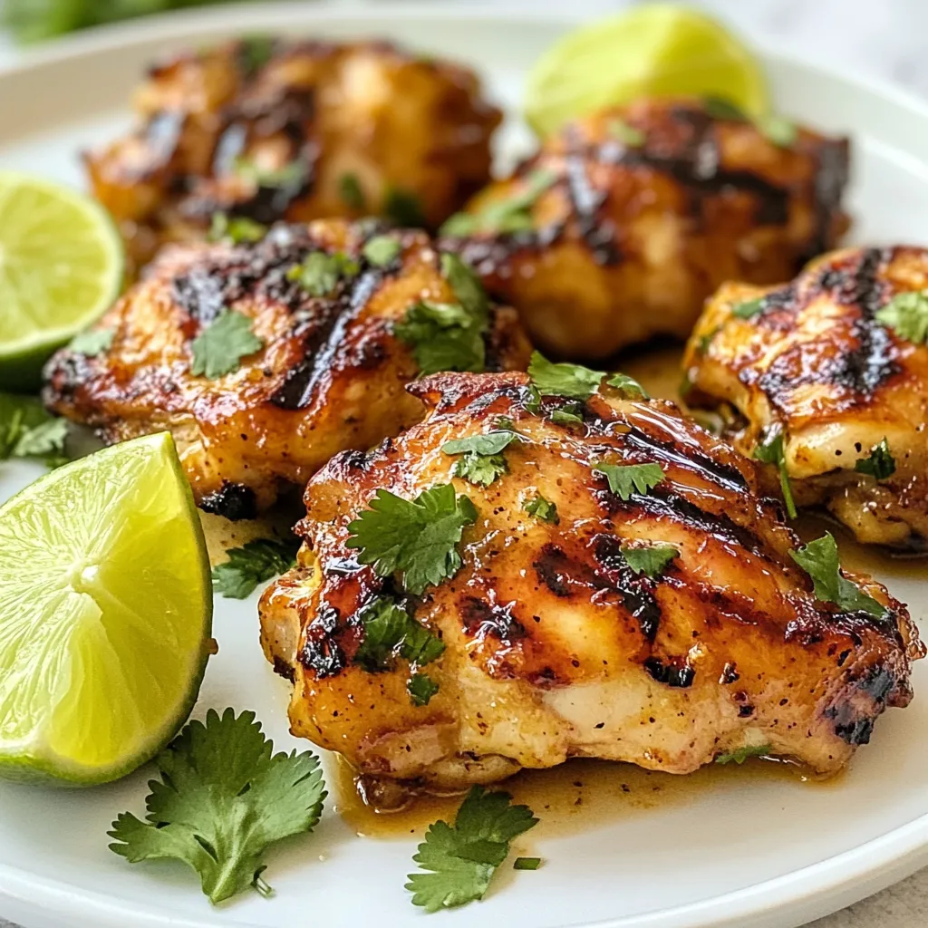 Sriracha Honey Lime Chicken Traumhaftes Grillgericht