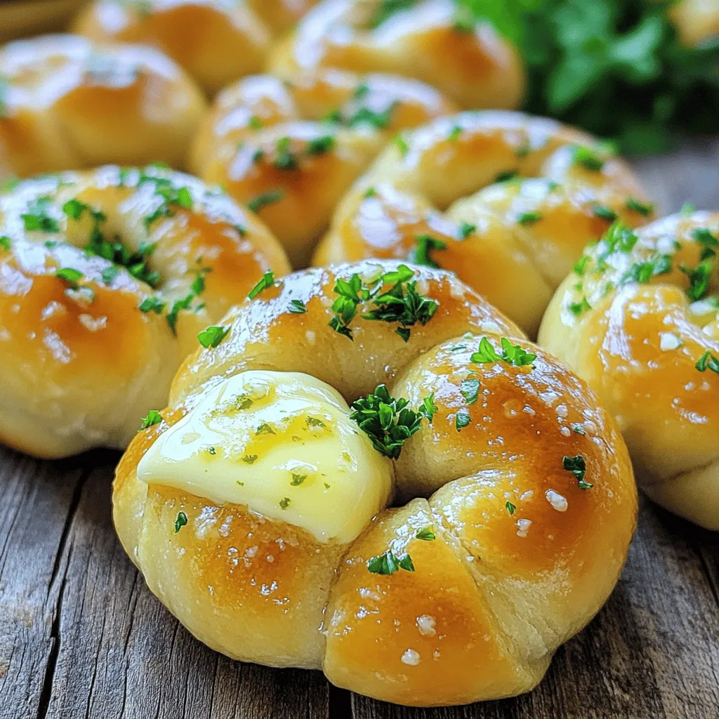 Knoblauch-Knoten einfach und köstlich zubereiten