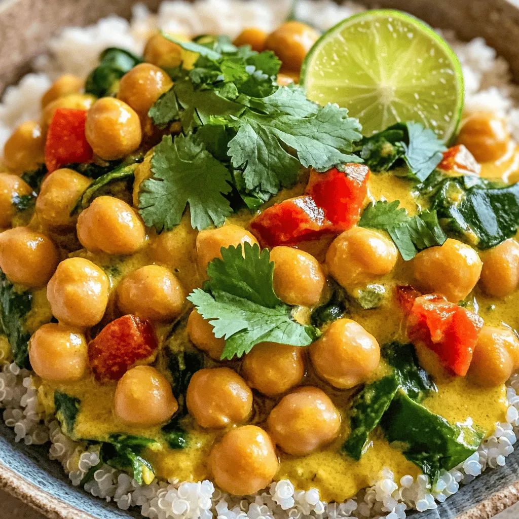 Köstliches 80. Coconut Chickpea Curry einfach zubereiten