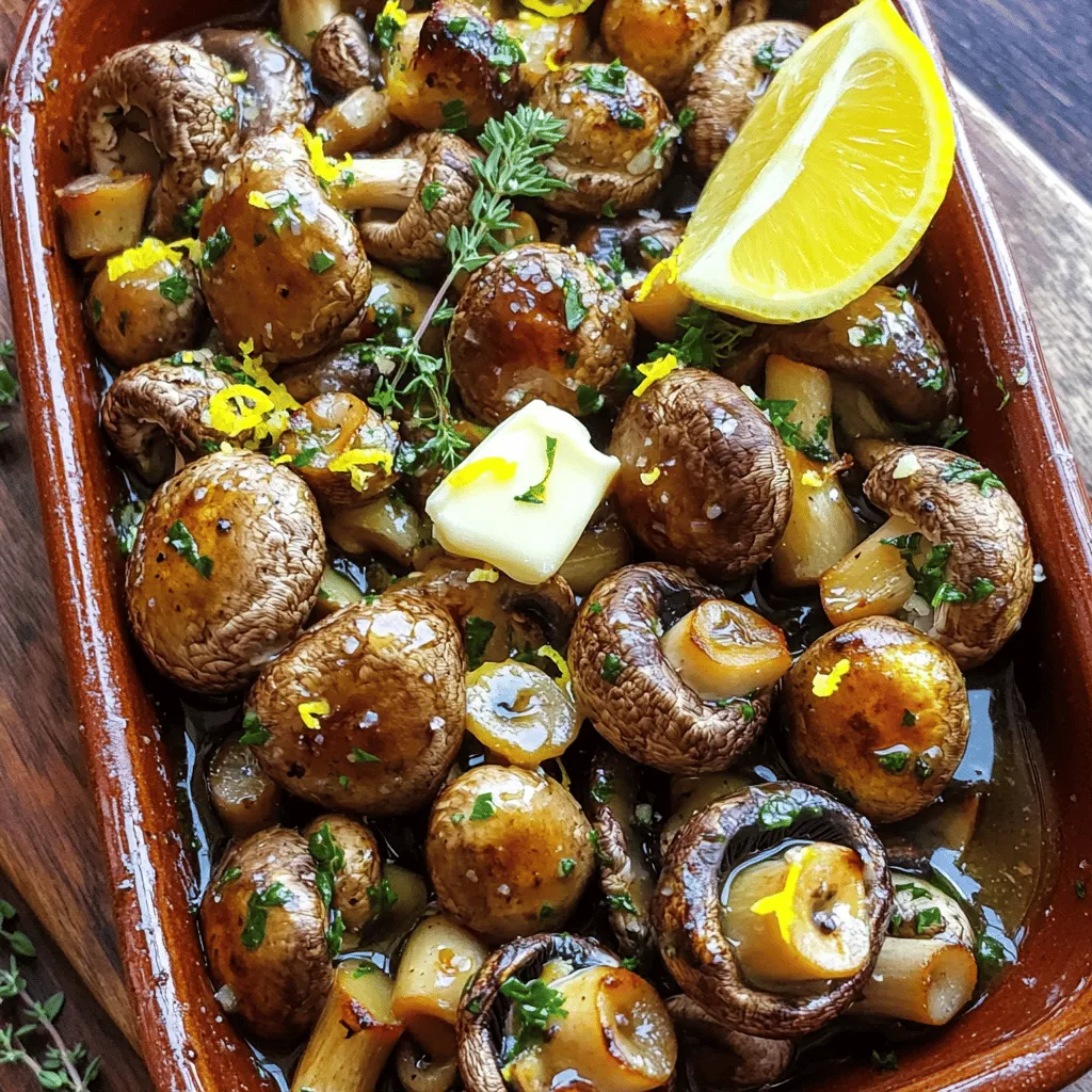 Knoblauchbutter Röstpilze köstlich und einfach zubereiten