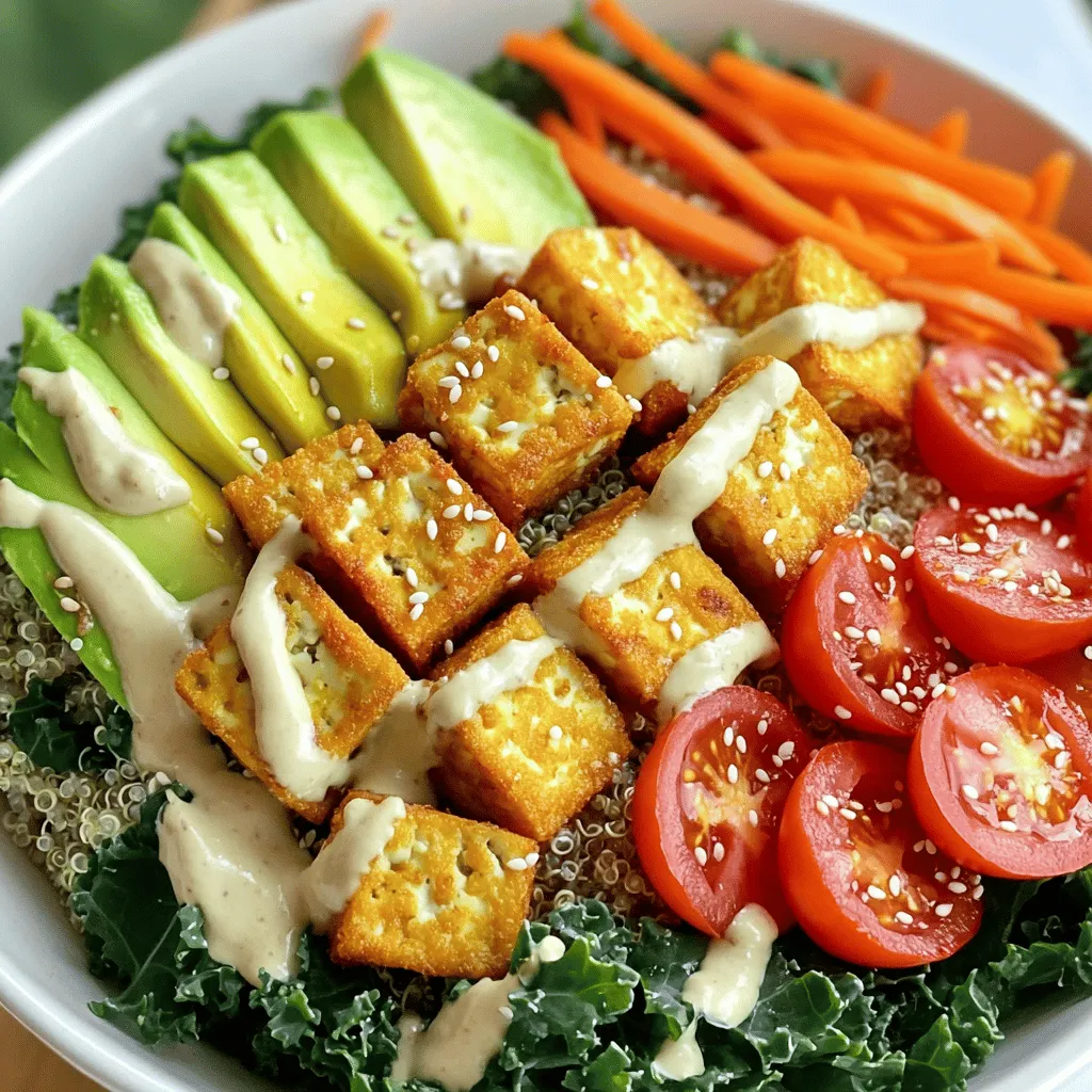 Knusprige Tofu Buddha Bowl Einfach und Lecker Rezept