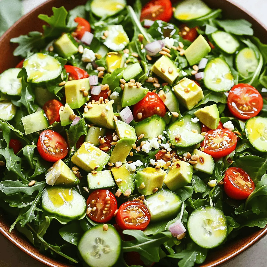 Leckere grüne Salat Zutaten für jeden Anlass