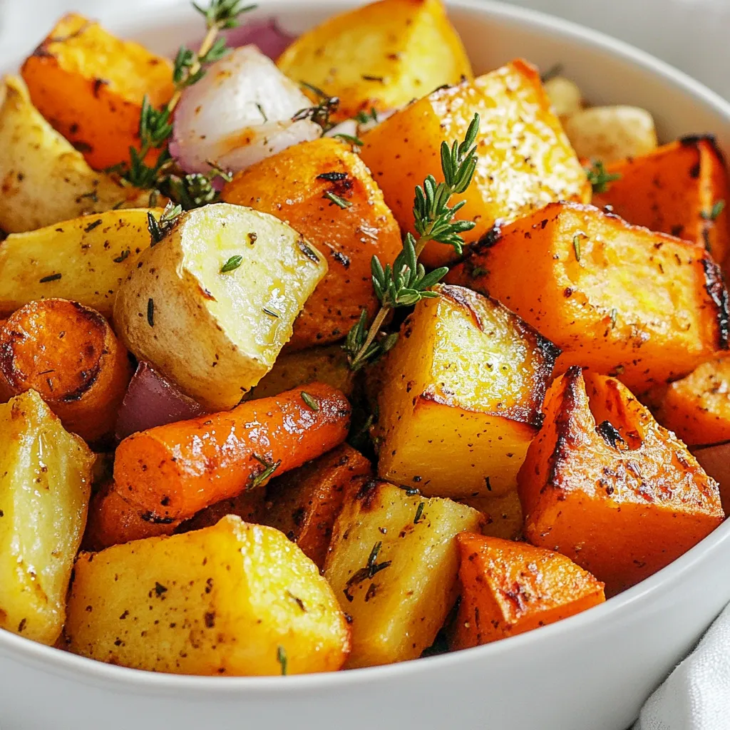 Herb Roasted Root Vegetables Gesunder Genuss für jeden
