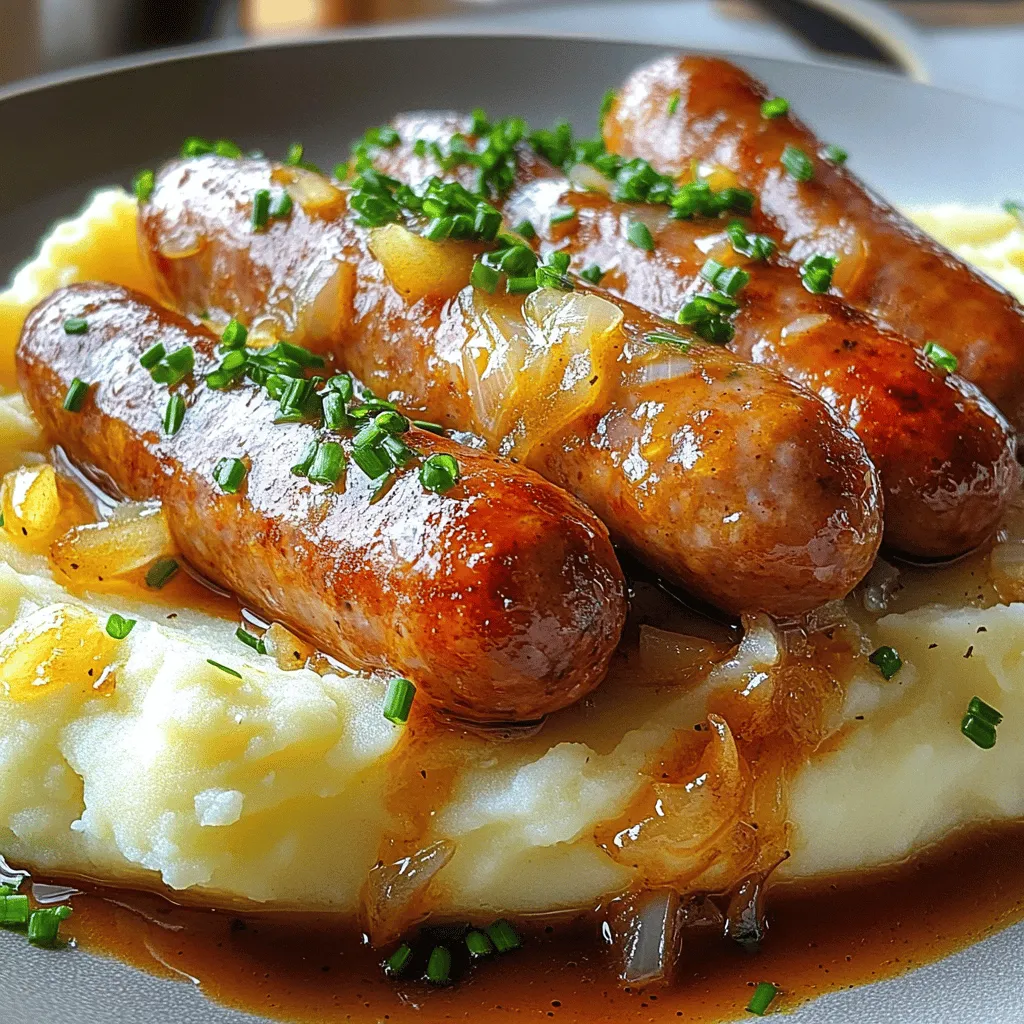 Bangers and Mash Recipe Lecker und Einfach Zubereiten