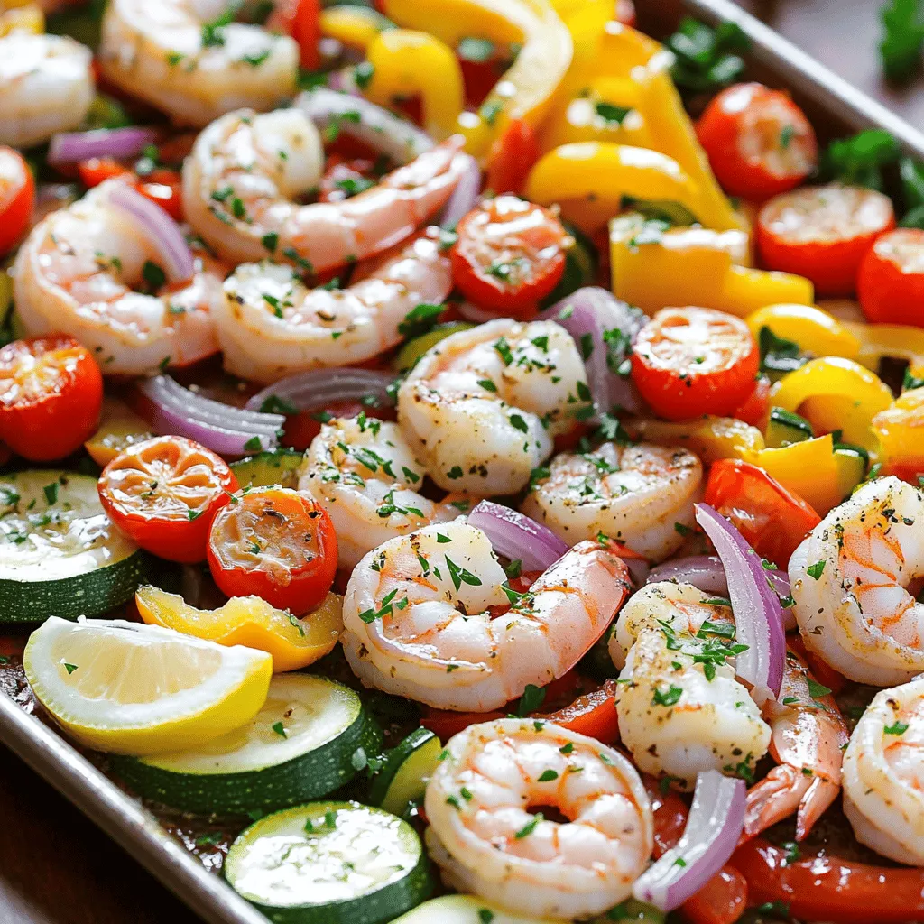 Garnelen-Pfanne mit Gemüse Einfache und leckere Mahlzeit