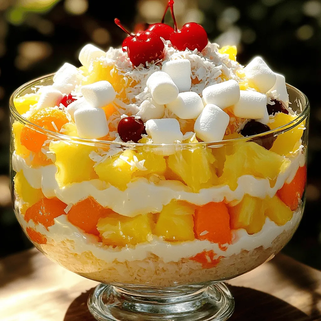 Classic Ambrosia Salad Einfach und Lecker Zubereiten