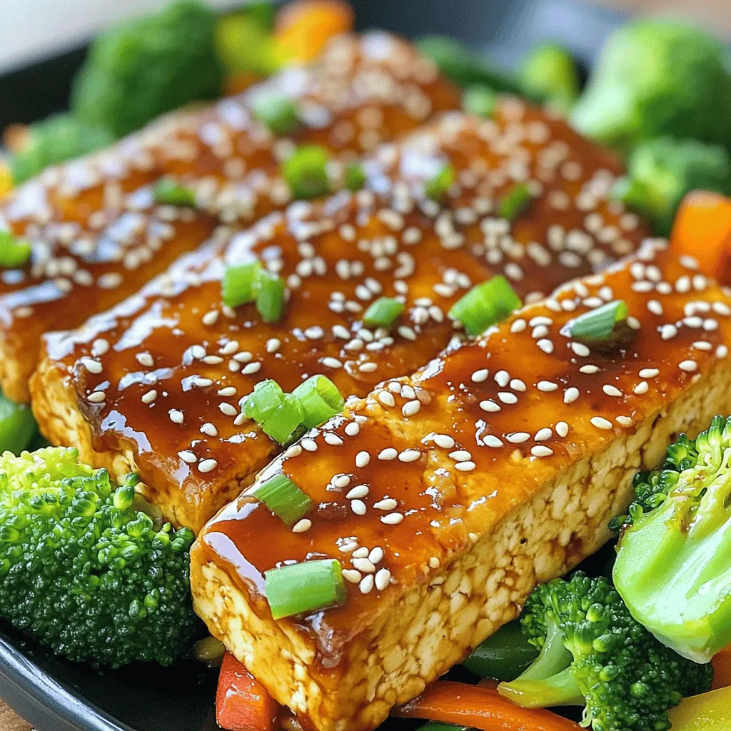 Baked Teriyaki Tofu Schnelles und köstliches Rezept