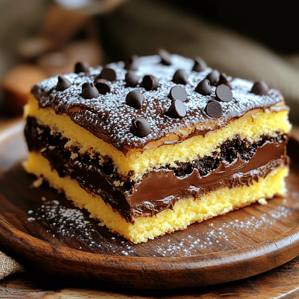 Für die perfekte Ooey Gooey Butter Cake mit schokoladigem Twist benötigst du folgende Zutaten: