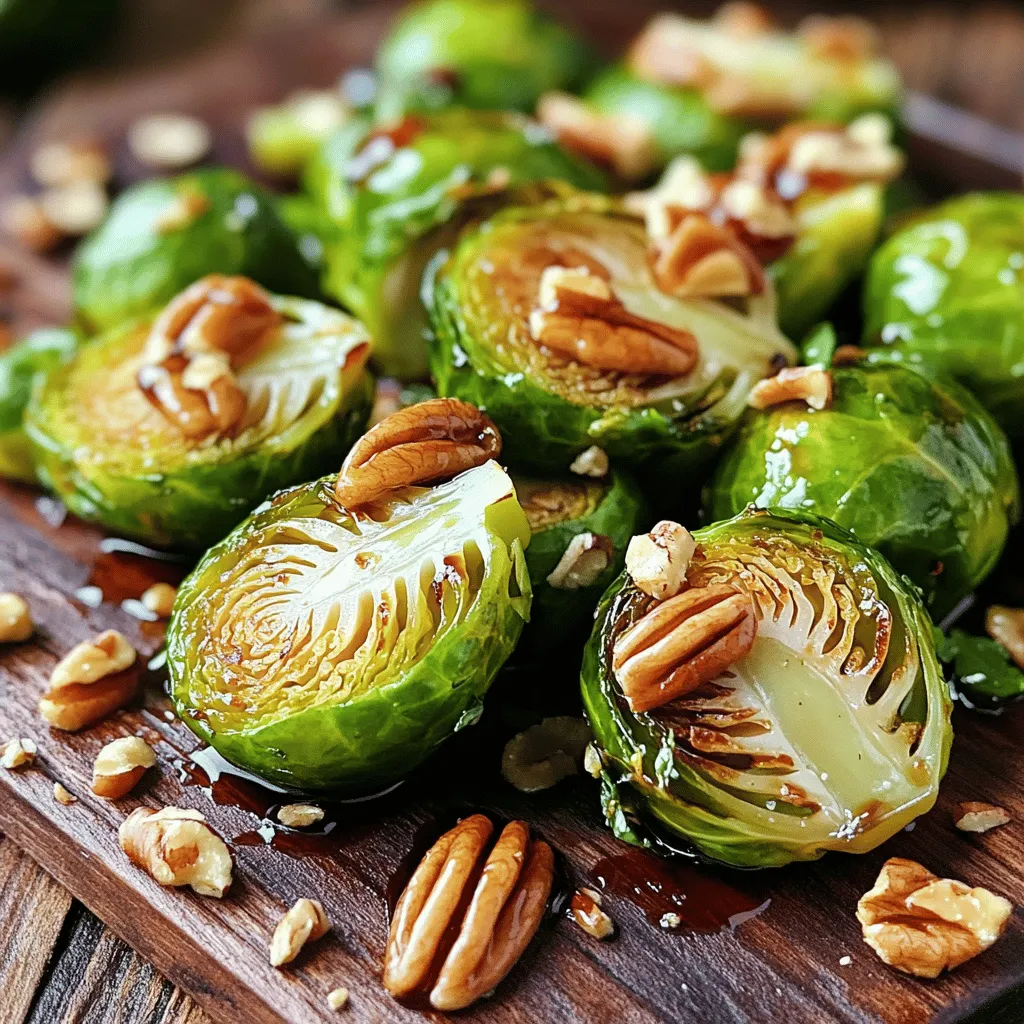 Maple Glazed Brussels Sprouts Köstliches Rezept
