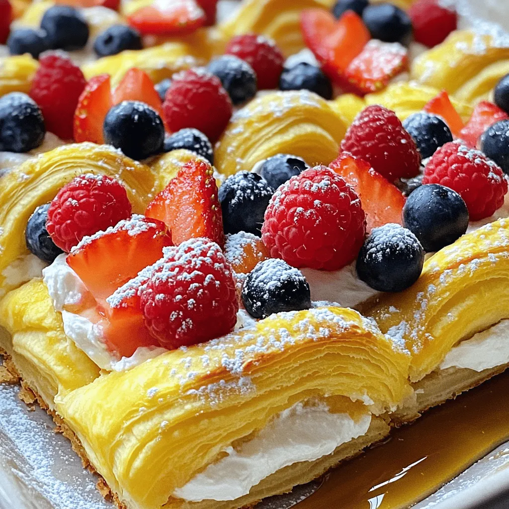 Leckere Cheesecake Crescent Rolls Casserole Rezept