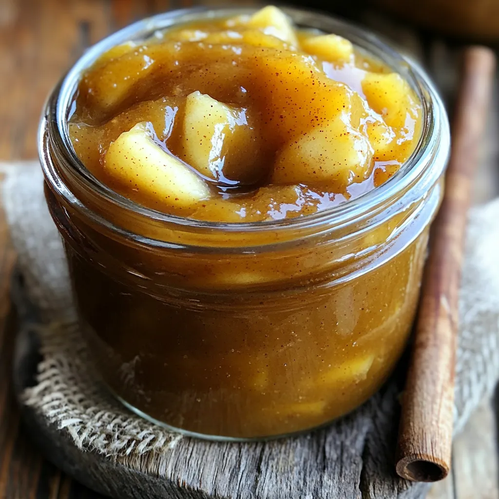Slow Cooker Maple Apple Butter Einfaches Rezept