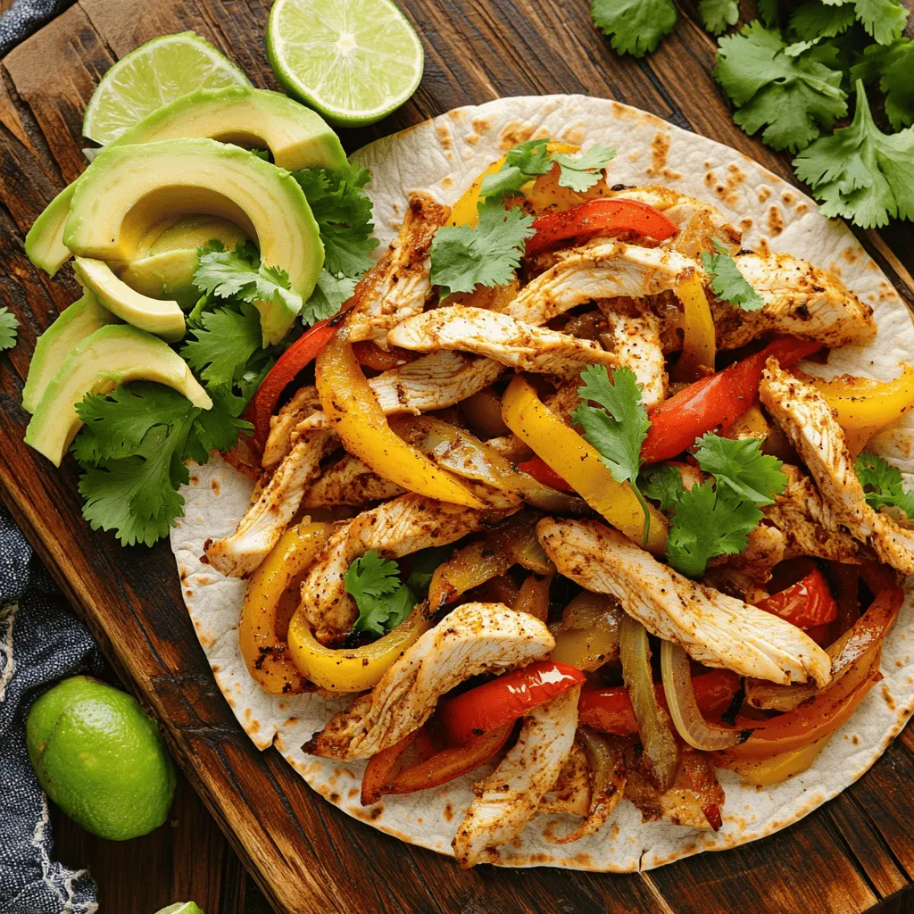 Oven-Baked Chicken Fajitas Lecker und Einfach Zubereiten