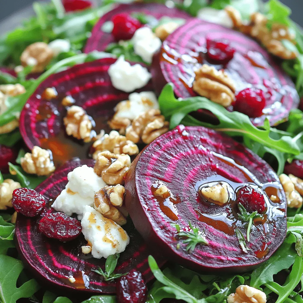 Röstsalat mit Rüben und Ziegenkäse köstlich zubereiten
