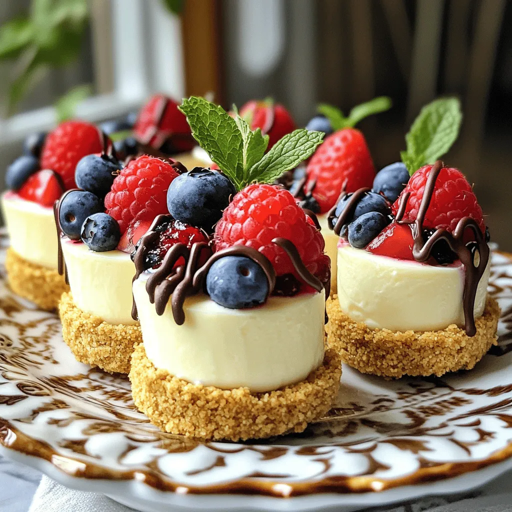 No Bake Cheesecake Bites Einfaches und schnelles Dessert