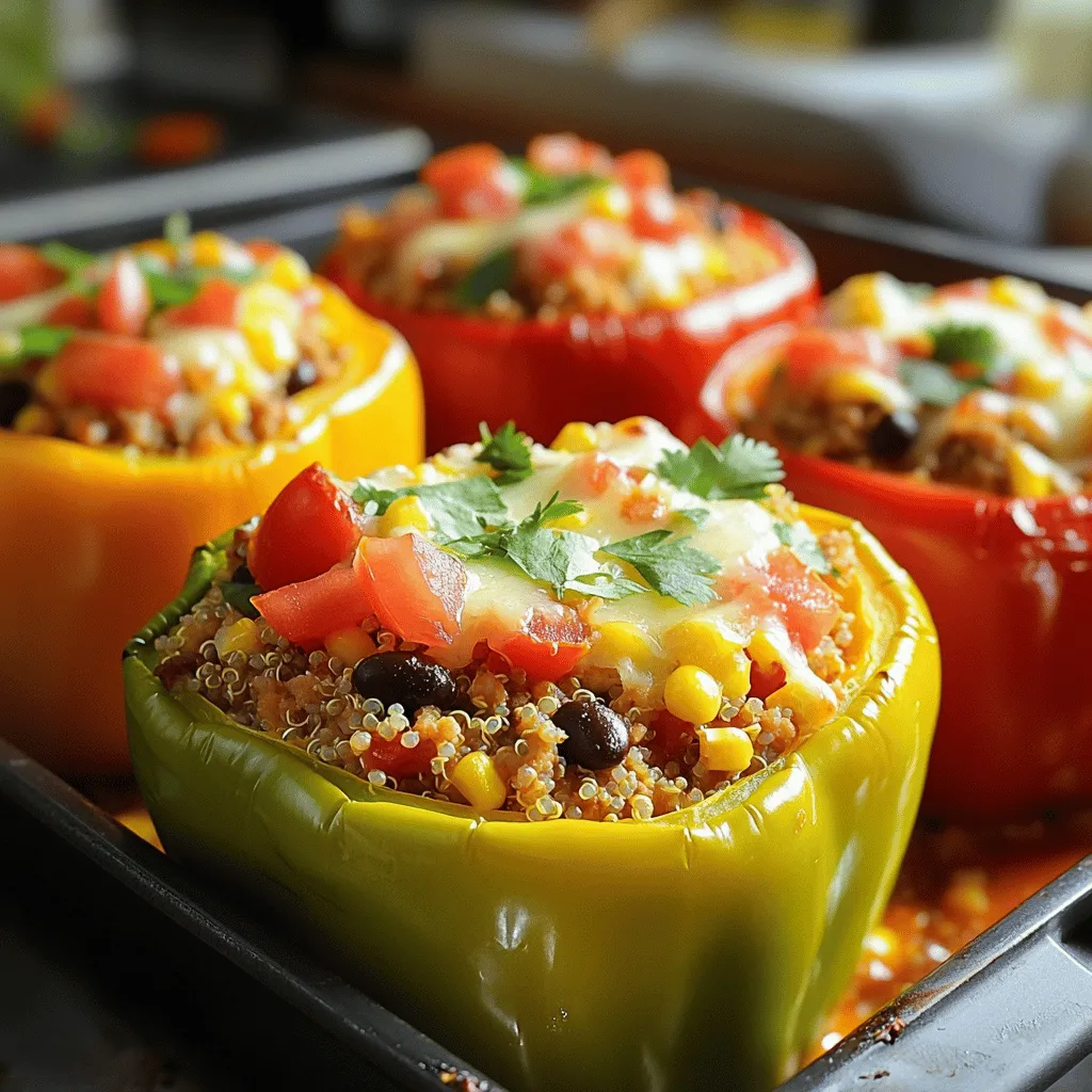 Hähnchen Gefüllte Paprika Geschmacksvoll und Einfach