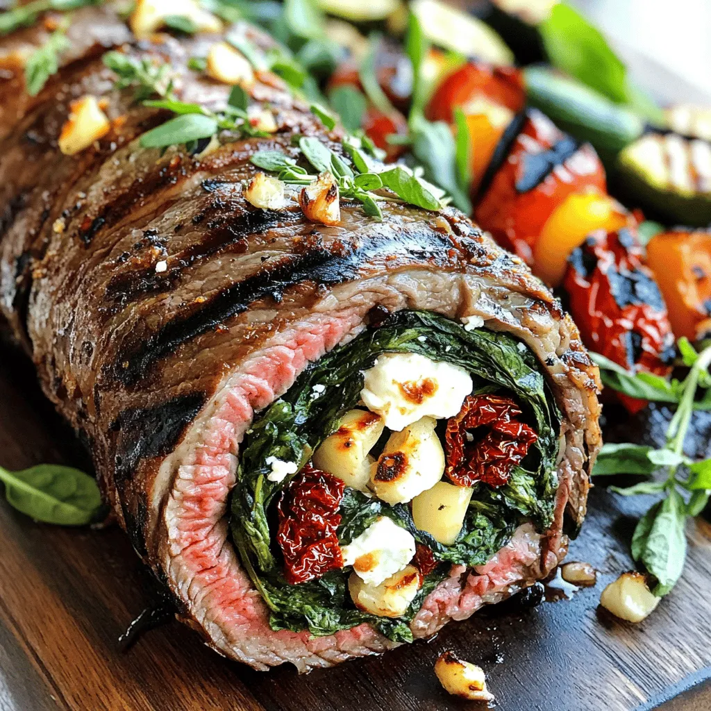 Flank Steak Roulade Einfaches Rezept und Zubereitung