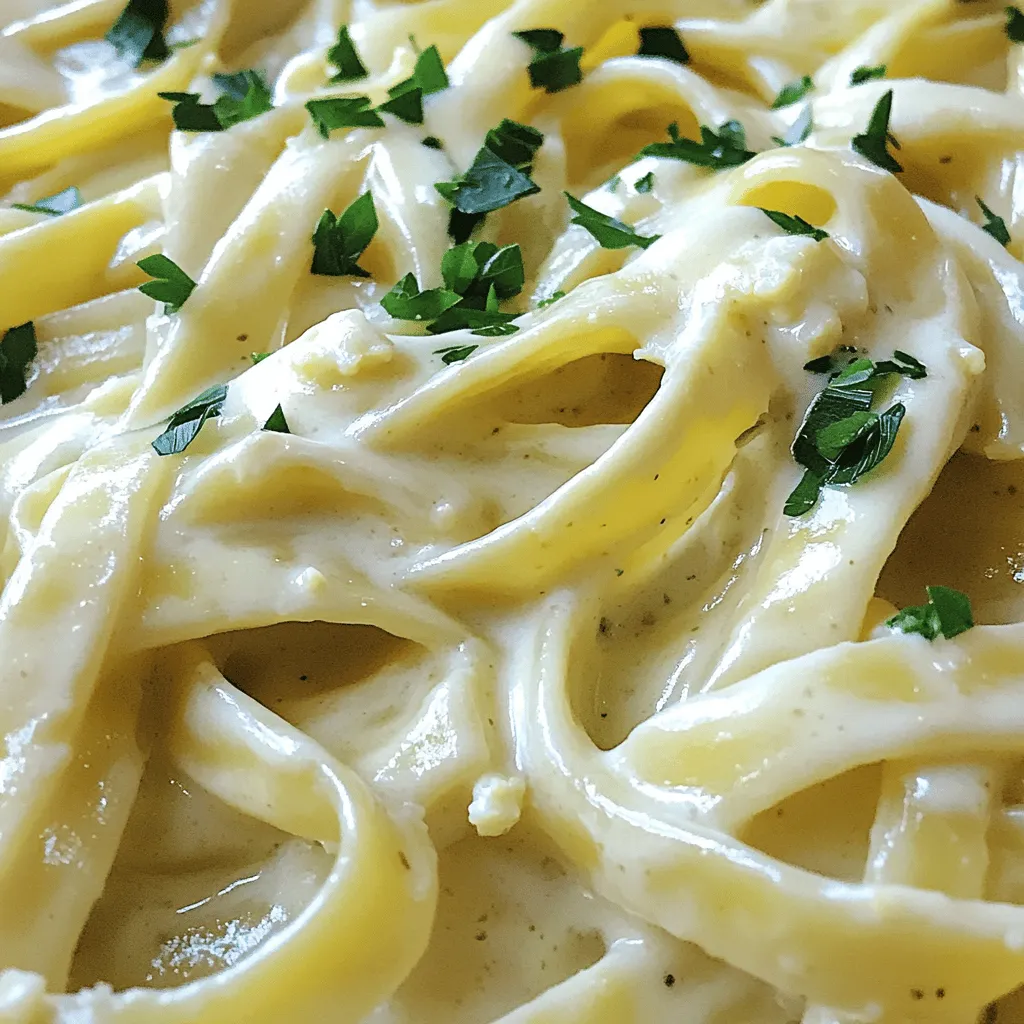 Vegan Cauliflower Alfredo Pasta Einfach und Lecker