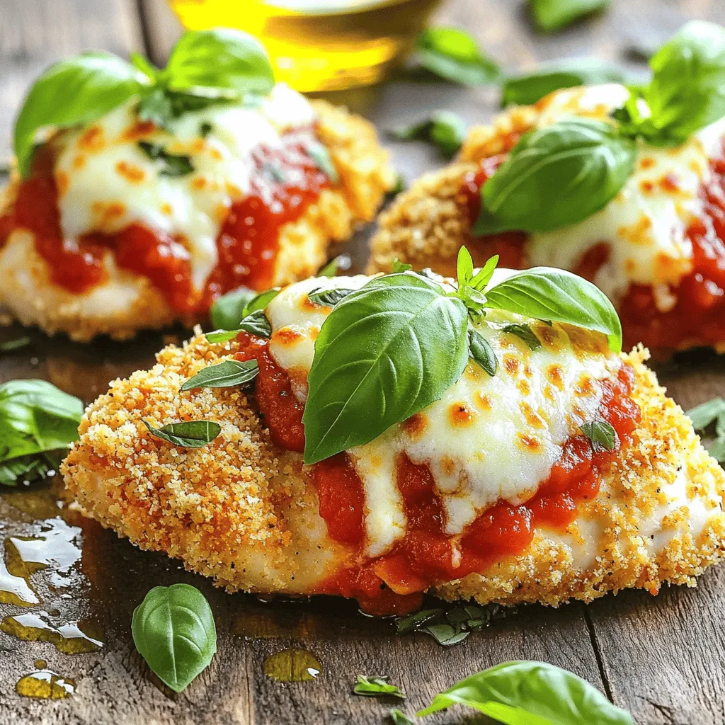 Oven-Baked Chicken Parmesan Schnell und Herzhaft Rezept